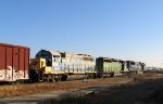 CSX 6397 is the last loco on a northbound train